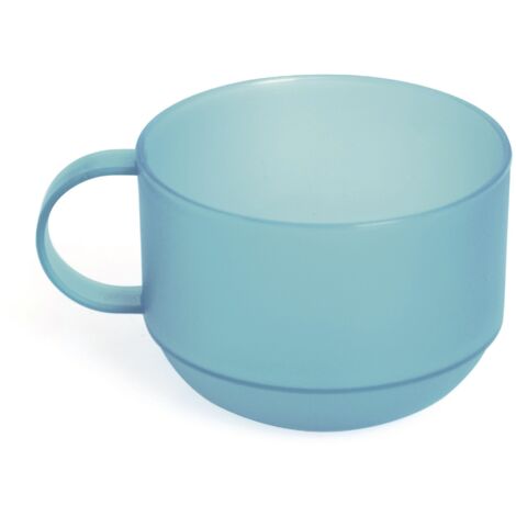 Excelsa Rainbow Tazza Jumbo 0.50 Litri, Azzurro, 11x11x8 cm