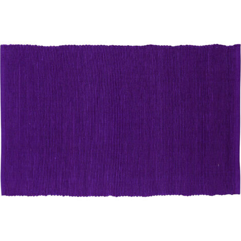 Excèlsa tovaglietta bordeaux rettangolare in cotone 43x30 cm