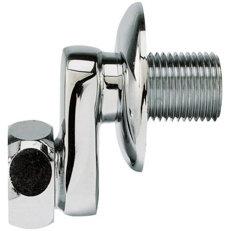 Excentration 26 mm écrou tournant avec rosace M 1/2' - F 3/4'