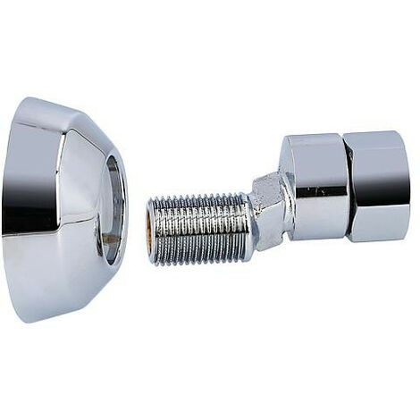 Excentreur 17mm DN15 1/2" male x DN20 3/4" ecrou modele suisse