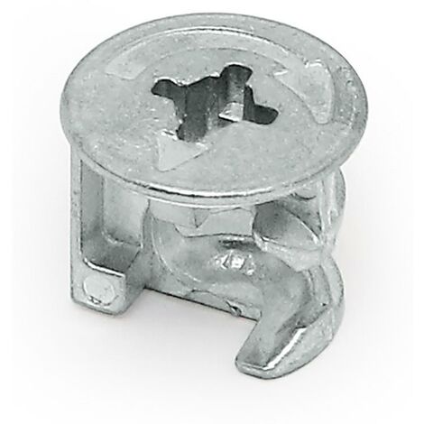 excentrica 15-14 con borde sp18 zamak zincado int.9mm. diam.exterior 16,5mm.