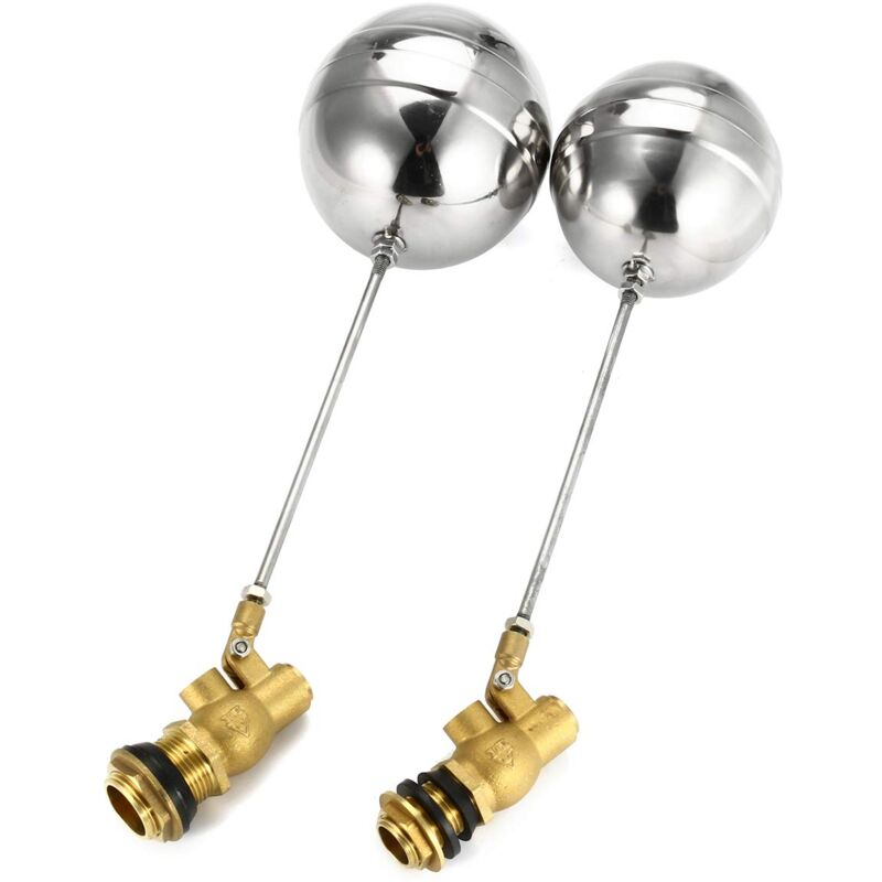 ExcLent Réservoir À Bol De Bétail Automatique En Acier Inoxydable De Robinet En Laiton De Robinet À Flotteur De 1 Pouce - 3/4 pouce