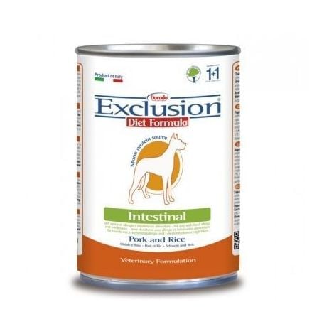 Exclusion Cane con Intolleranze, Maiale e Piselli 400 Gr