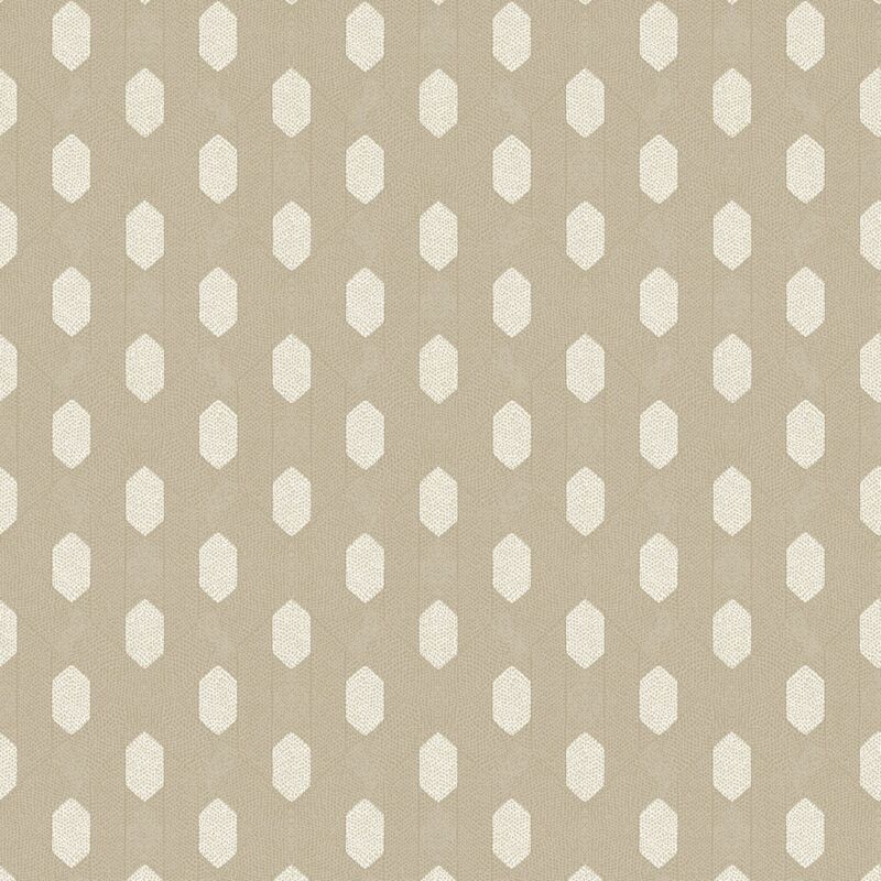 Exclusive luxury wallpaper wall Profhome 369737 non-woven wallpaper slightly textured with graphical pattern matt cream gold beige 5.33 m2 (57 ft2)