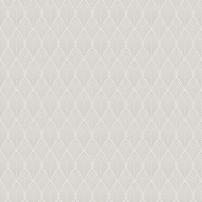 Exclusive luxury wallpaper wall Profhome 374841 non-woven wallpaper slightly textured design glittering white silver 5.33 m2 (57 ft2) - white