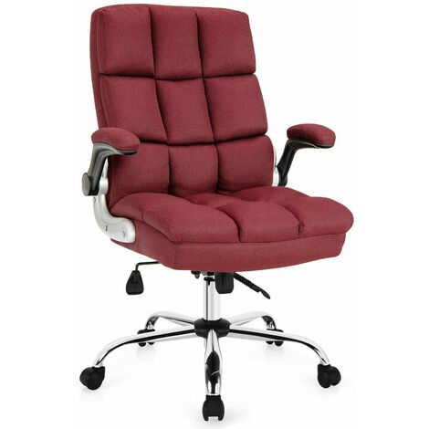 Executive Office Chair Ergonomic Padded High Back Swivel Computer Desk Chairs