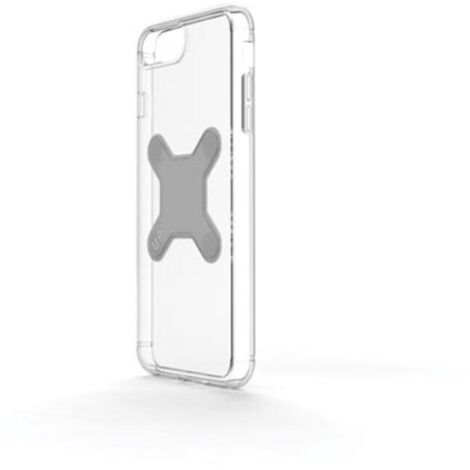 Exelium  - SCHUTZCOVER MIT LADEFUNKTION - MAGNETISCH - iPhone® 8+ - TRANSPARENT