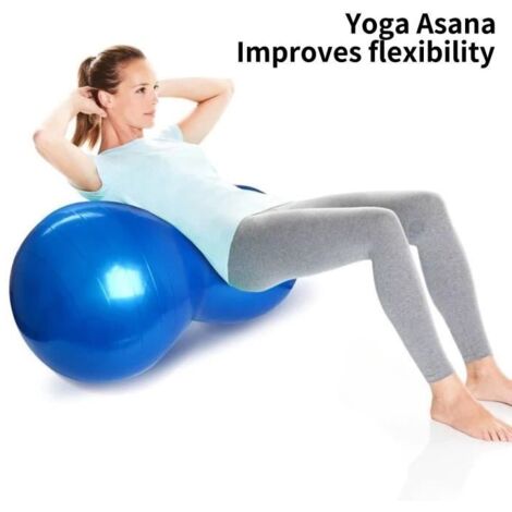 Exercice en forme de boule de yoga d\'arachide - Entraînement d\'équilibre de perte de poids de gymnase de sports à la maison