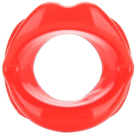 Exerciceur de Lèvres en Silicone pour Raffermissement et Réduction des Rides - Rouge