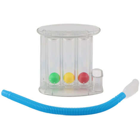 Exerciceur Pulmonaire à Balle avec Mesure de Souffle - Spiromètre Incitatif Type B3