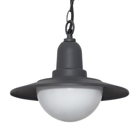 Exerior Torva 1xe27 Ip44 Anthracite Pendentif Lampe FABRILAMP.