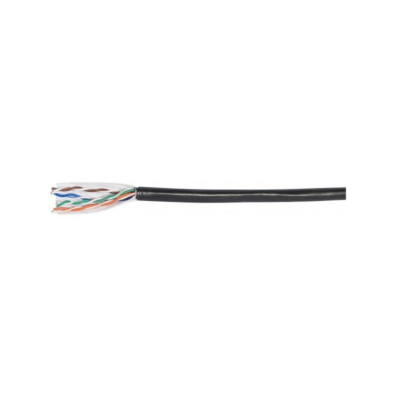 Exertis Connect - cable monobrin u/utp CAT5E exterieur - 100M (612004)