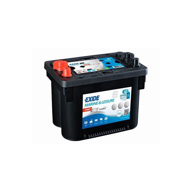 

Batería para barco MARINE Start AGM EM900 12V 42Ah - Exide