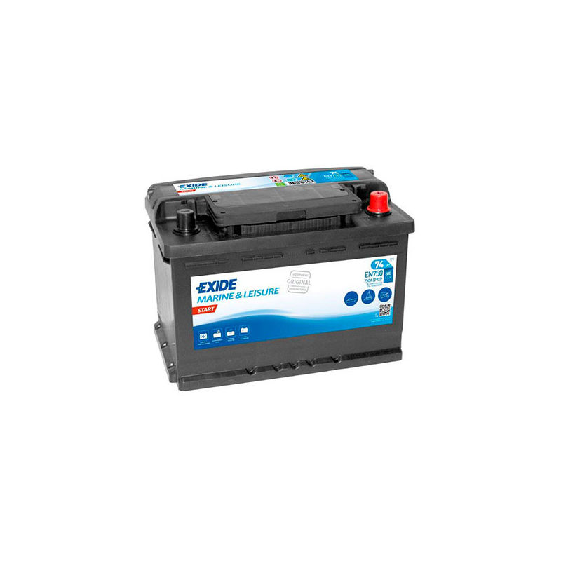 

Batería para barco MARINE Start EN750 12V 74Ah - Exide