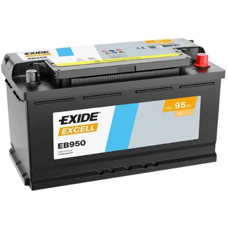 Exide EB950 Batería de Coche 95Ah 800A