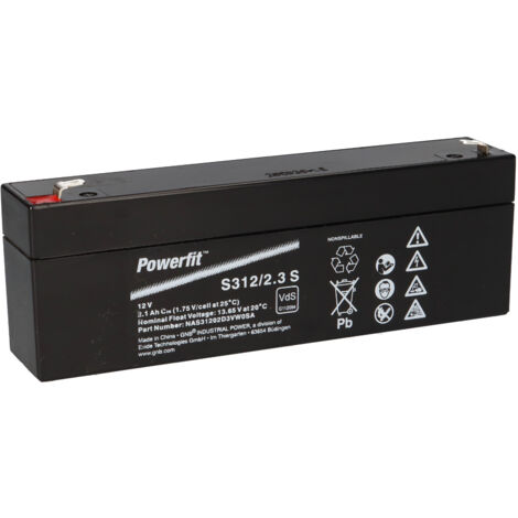 Exide Powerfit Bleiakku AGM 12V 2,1Ah S312/2.3 S