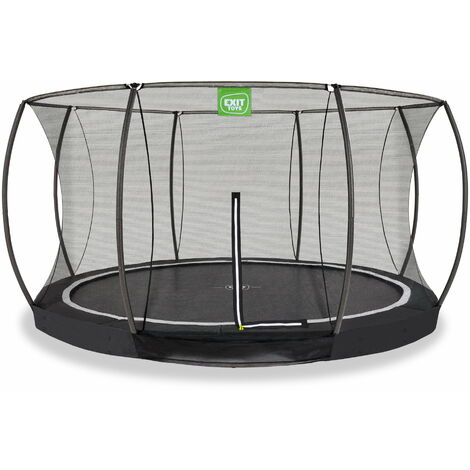 EXIT Black Edition Bodentrampolin ø427cm - schwarz