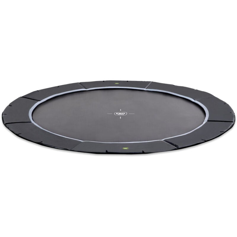 Exit Dynamic ground level sports trampoline 14ft - black