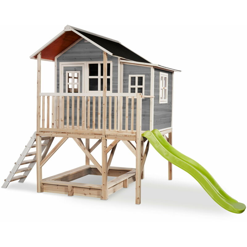 Exit Toys - Exit Loft 550 Holzspielhaus - Grau