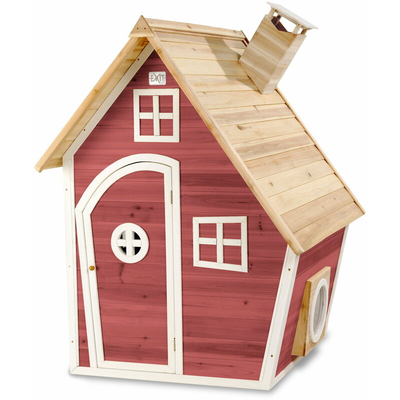 Exit Toys - Exit Fantasia 100 Holzspielhaus - Rot