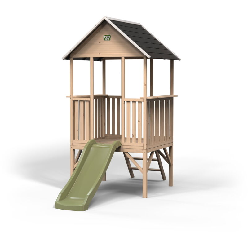 Exit Toys - Exit Panorama 300 Wooden Playhouse With Slide