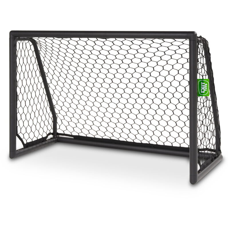 Vis Express - Exit Scala Aluminium Football Goal 4x2.6ft - Black