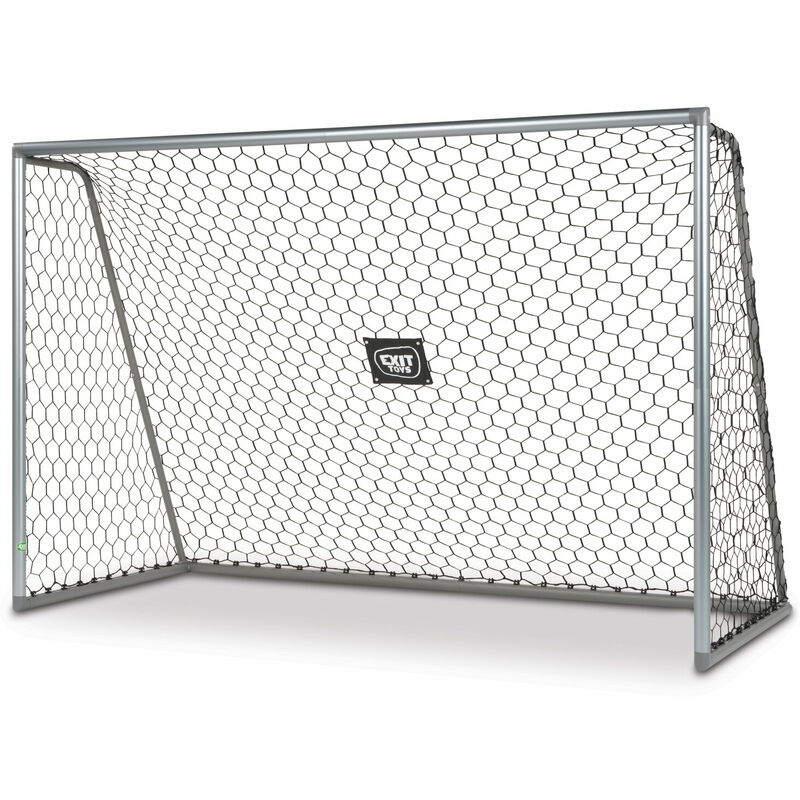 Exit Scala aluminium football goal 10x6.6ft - matt silver