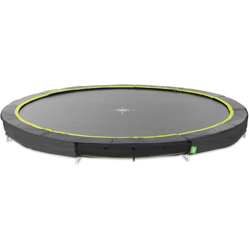 Exit Silhouette ground sports trampoline 12ft - black