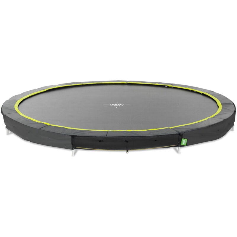 Exit Silhouette ground sports trampoline 14ft - black