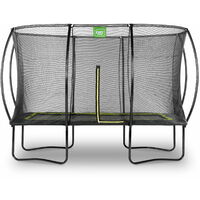 EXIT Silhouette Trampolin 244x366cm - schwarz