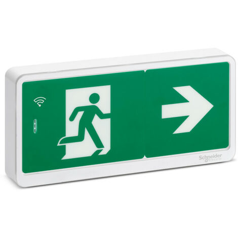 Exiway Light Bloc de secours Evacuation IP65 SATI LINK (OVA59131)