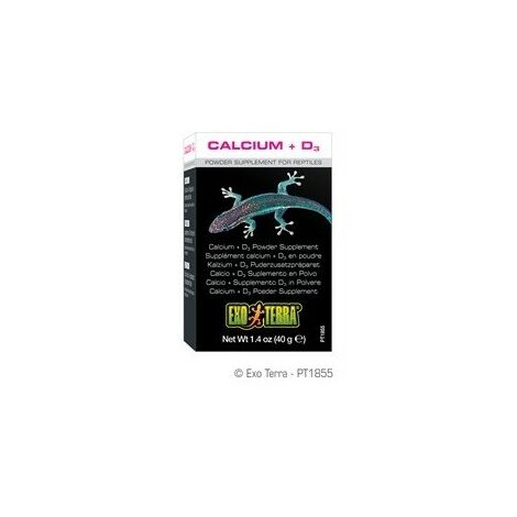 Exo Terra Calcio + Vitamina D3 40 g