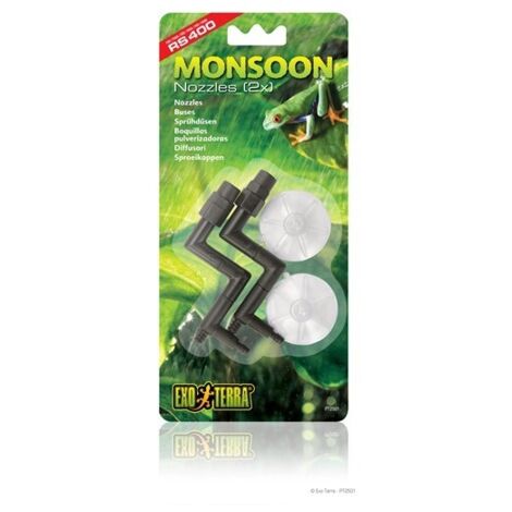 EXO Terra Monsoon Pack 2 Buses de sortie / Sucker