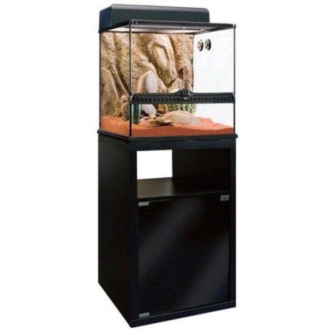 Exo Terra mueble negro para terrario 70x45x45 cm