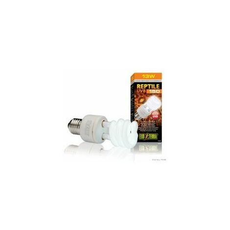 Exo Terra Reptile Glo 10.0 Compact Fluorescent Bulb - b 13w - 571602