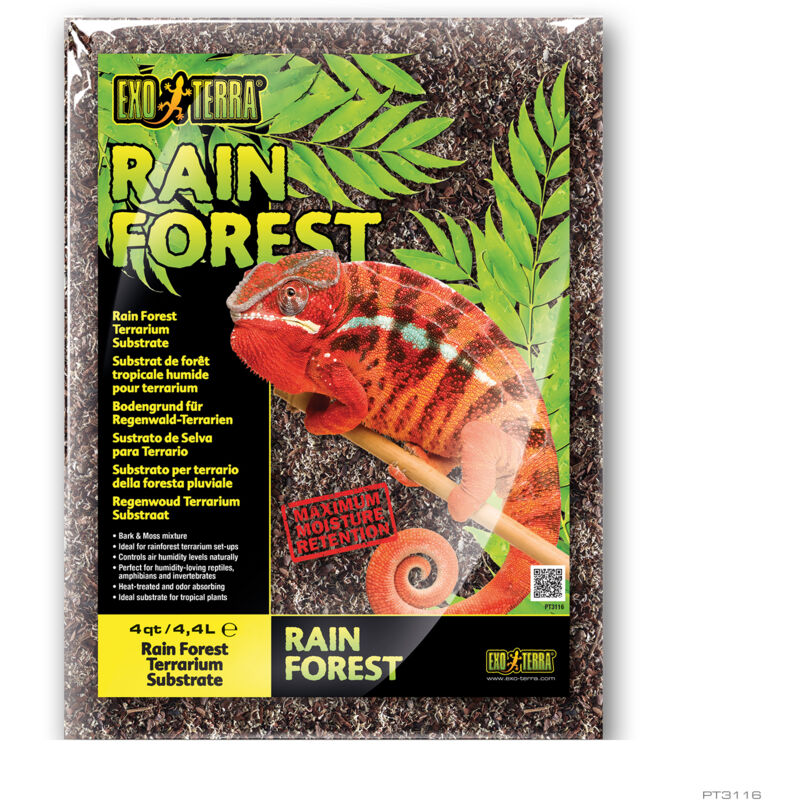

Exo Terra sustrato rain forest bark 4,4 lts
