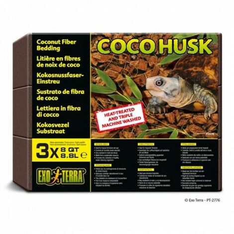 EXO Terra Ziegel Pack 3pc Coco Husk 8.8l