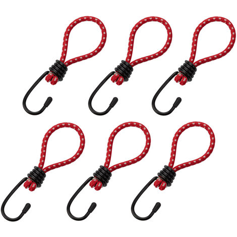 Expanderhaken Expanderschline Expander Planenspanner für Abdecknetz 6er Pack