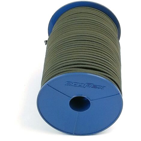 Expanderseil, Gummiseil, 8mm, 10m, schwarz