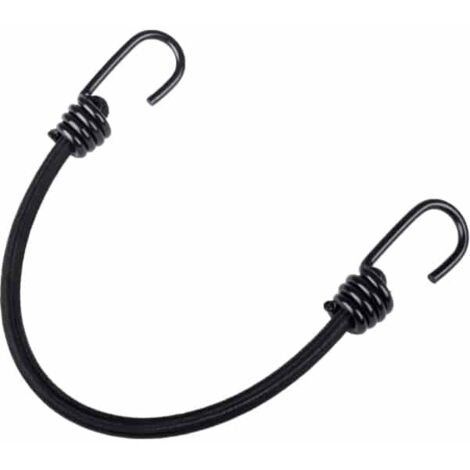 Expanderseil mit Haken 10mm x 100cm, Gepäckspanner, Gummiseil