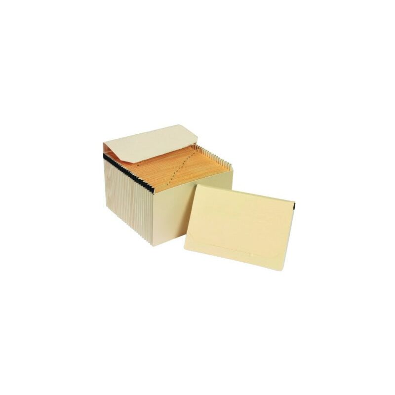 Multi-purpose Manilla File with Printed Tabs - Cathedral