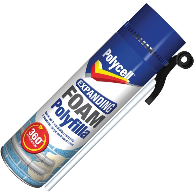 Polycell - 5084933 Expanding Foam Filler 300ml PLCEFF300