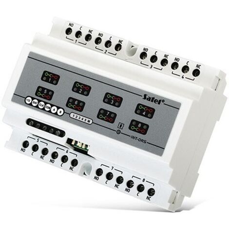EXPANSOR DE SALIDA SATEL DIN 35 INT-ORS