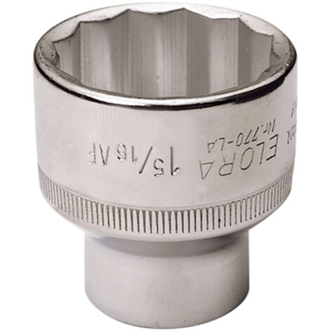 Expert 1.5/16 1/2 Square Drive Hi-Torq&174 12 Point Socket (Sold Loose) (24525)
