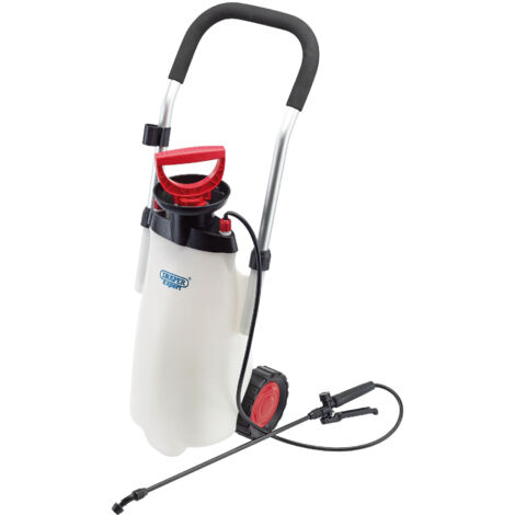 Expert 15L Red Pressure Sprayer Pump with Adjustable Nozzle by Draper Tools, Model 82583