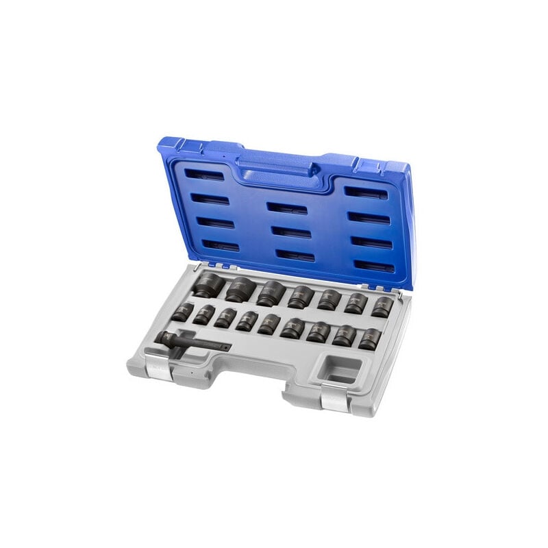 Coffret de douilles et accessoires impact 1/2' (17 pièces) - E041603 Expert by Facom