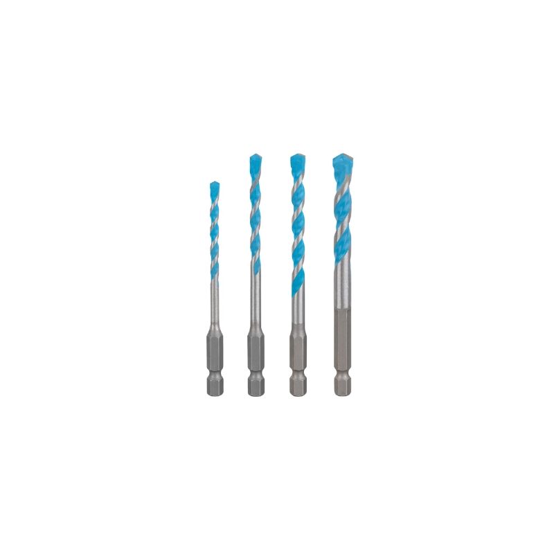 Bosch - Expert hex-9 multi construction : 4 pcs set 4/5/6/8