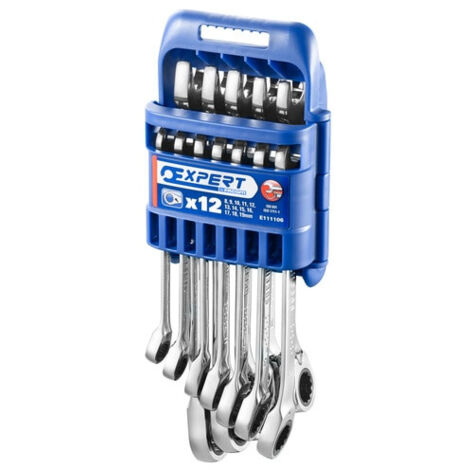 Jeu de clés mixtes à cliquet 8-24mm 13 pièces module en mousse pour servante d'atelier MW Tools MW Tools MWCOR82413