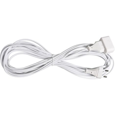 EXPERT LINE -EXTENTIONS D'ALIMENTATION, ENROULEURS DE CÂBLES ÉLECTRIQUES - PROLONGATEUR ÉLECTRIQUE SANS TERRE 10M,RALLONGE ÉLECT