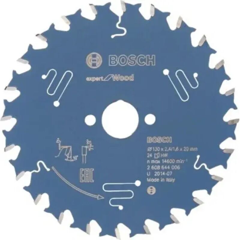 Lama Per Sega Circulaire.Expert w 130X2,4X20Mm Z24 w Bosch